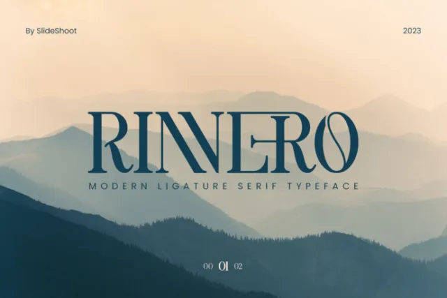 Rinnero Serif Font