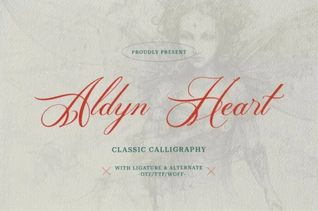 Aldyn Heart Font