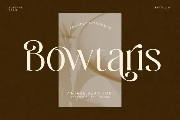 Bowtaris Font