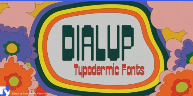 Dialup Font