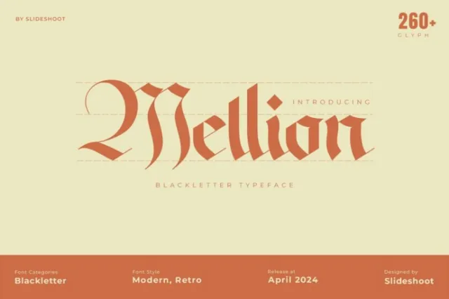 Mellion Font