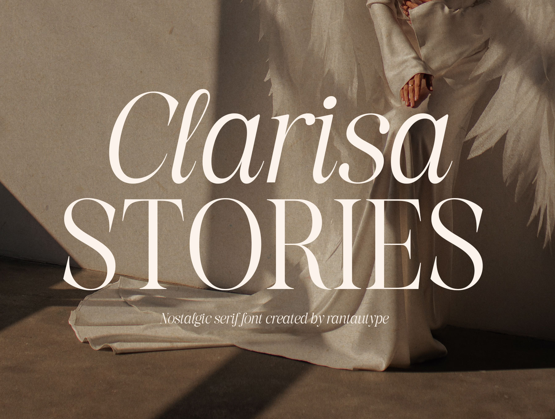 Modern Serif Clarisa Stories Font