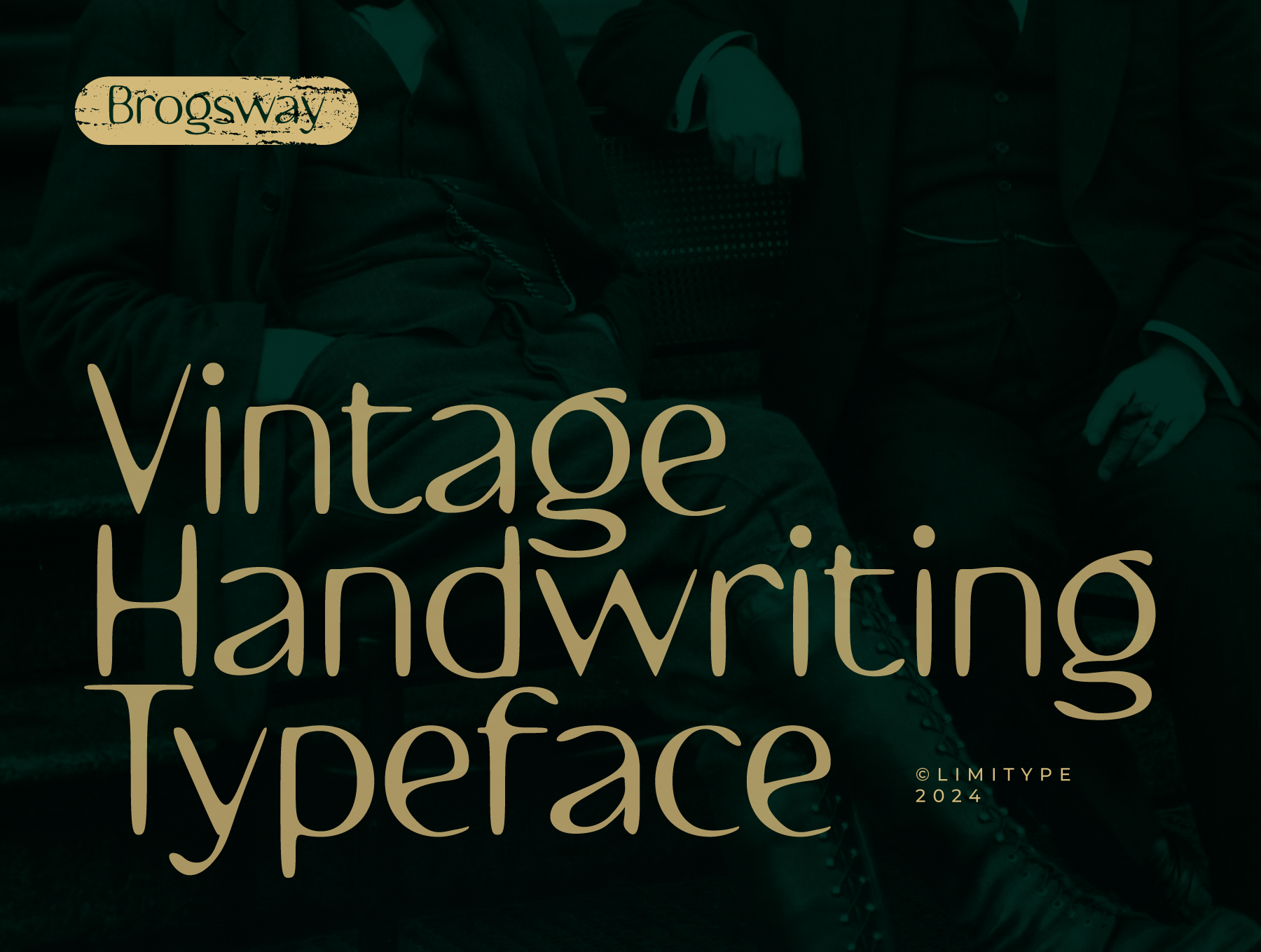 Brogsway Vintage Handwritten Font