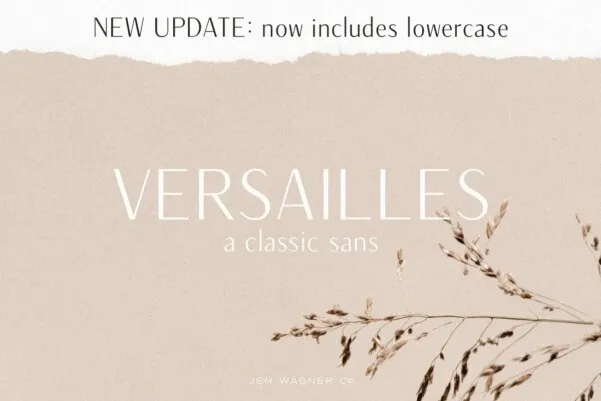 Versailles Font